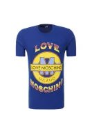 T-shirt Love Moschino niebieski