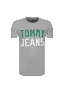 T-shirt TJM COLLEGE LOGO | Regular Fit Tommy Jeans szary