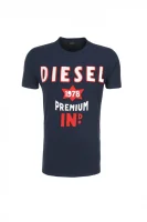 T-shirt T-Joe-GG Diesel granatowy