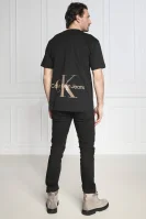 T-shirt ARCHIVAL MONOLOGO | Regular Fit CALVIN KLEIN JEANS black