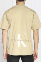 T-shirt ARCHIVAL MONOLOGO | Regular Fit CALVIN KLEIN JEANS 	camel	