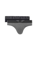 Briefs, 2-pack Emporio Armani gray