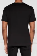 T-shirt FLOCK LOGO | Regular Fit Just Cavalli czarny