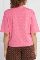 T-shirt ALETHA 4G | Relaxed fit GUESS ACTIVE pink