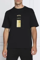 T-shirt BOSS x AJBXNG | Regular Fit BOSS GREEN czarny