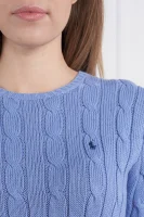 Sweater | Slim Fit | pima POLO RALPH LAUREN blue