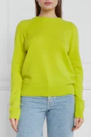 Кашеміровий светр | Regular Fit Samsøe Samsøe лимоновий