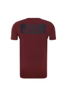 T-shirt | Slim Fit Armani Exchange bordowy