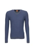 Sweter Amindas BOSS ORANGE niebieski