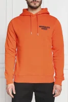 худі seasonal blocked logo hoodie | regular fit CALVIN KLEIN JEANS помаранчевий