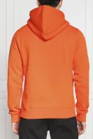 Sweatshirt SEASONAL BLOCKED LOGO HOODIE | Regular Fit CALVIN KLEIN JEANS orange