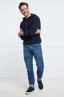 Wool sweatshirt Karletto | Regular Fit BOSS ORANGE navy blue
