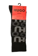 Skarpety LOGO ALLOVER Hugo Bodywear czarny