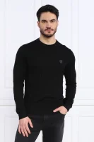 Sweter | Regular Fit | z dodatkiem wełny Philipp Plein czarny