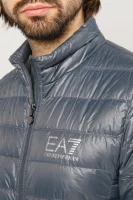 Puchowa kurtka | Regular Fit EA7 grafitowy
