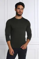 woolen sweater | regular fit Calvin Klein green
