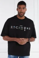 T-shirt OVER HINAKI | Oversize fit John Richmond czarny