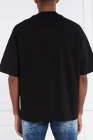 T-shirt OVER HINAKI | Oversize fit John Richmond czarny