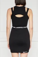 Sukienka Karl Lagerfeld Jeans czarny