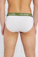 Slipy 3-pack JOE BRIEF Guess Underwear limonkowy