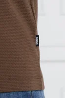 T-shirt Tiburt | Regular Fit BOSS BLACK brązowy