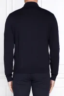 Wełniany sweter Benji-L | Regular Fit BOSS BLACK granatowy