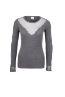 Cannes sweater Pinko charcoal