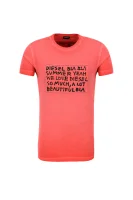 T-shirt T Diego Nh Diesel czerwony
