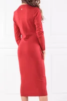 Sukienka | z dodatkiem wełny Trussardi czerwony