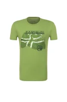 T-shirt Sinley Napapijri zielony