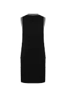 Silk-Satin Dress Karl Lagerfeld black