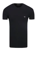 T-shirt 2-pack | Regular Fit Emporio Armani czarny