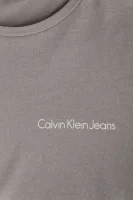 T-shirt CALVIN KLEIN JEANS szary
