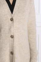 woolen cardigan | relaxed fit Marc O' Polo beige