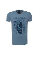 T-shirt Mogan Pepe Jeans London granatowy