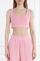 Top LOLA | Cropped Fit GUESS ACTIVE pudrowy róż