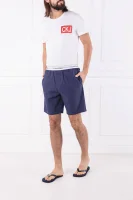 Szorty od piżamy | Regular Fit Calvin Klein Underwear granatowy