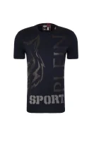T-shirt Connors Plein Sport granatowy