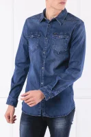 Shirt | Slim Fit GUESS navy blue