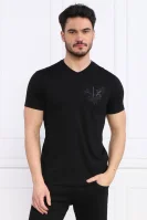 T-shirt | Regular Fit Armani Exchange czarny