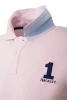 Polo | Classic fit | pique Hackett London różowy