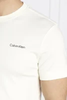 T-shirt | Regular Fit Calvin Klein beżowy