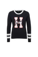 Gigi Hadid Logo C-NK Sweater Tommy Hilfiger navy blue