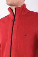 Sweter CLASSIC HEAVY GAUGE | Regular Fit Tommy Hilfiger czerwony