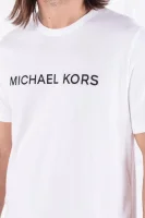 T-shirt CITIES GRAPHIC TEE | Slim Fit Michael Kors biały