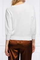 Sweter | Slim Fit Peserico biały