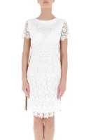 Koronkowa sukienka Daruch BOSS ORANGE biały