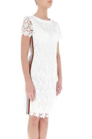 Koronkowa sukienka Daruch BOSS ORANGE biały
