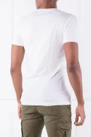 T-shirt GRAPHIC | Slim Fit CALVIN KLEIN JEANS biały