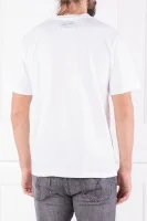 T-shirt INSTITUTIONAL LOGO | Regular Fit CALVIN KLEIN JEANS white